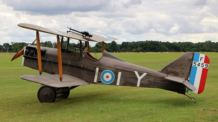 Fighter, The first world war, Replica, Plans SE5A, HD wallpaper