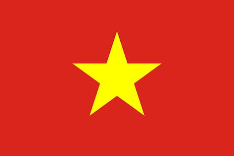Вьетнам, флаг, коммунизм, война во Вьетнаме, HD обои HD wallpaper
