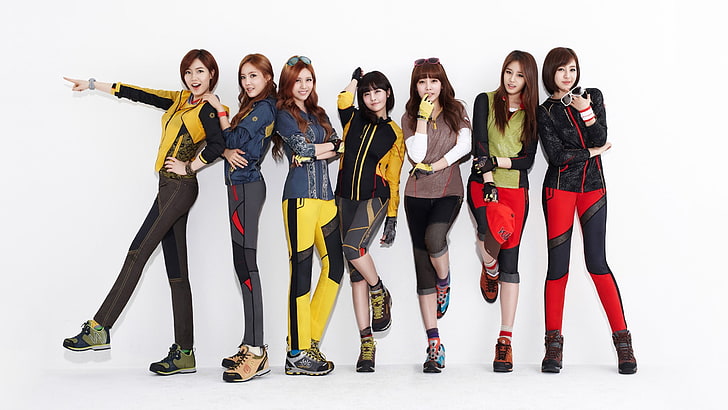 K-pop ، كوري ، T-ara ، نساء ، آسيويات ، مجموعة من النساء، خلفية HD