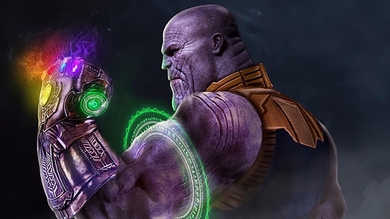 Die Rächer, Avengers EndGame, Infinity Gauntlet, Marvel Comics, Thanos, HD-Hintergrundbild HD wallpaper