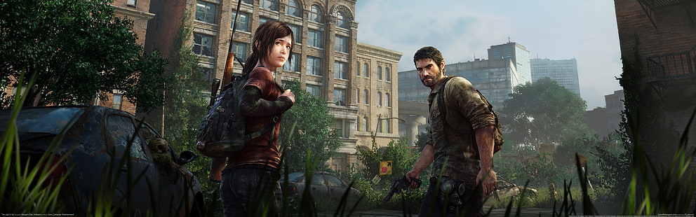 captura de tela do aplicativo de jogo, The Last of Us, apocalíptico, videogames, HD papel de parede HD wallpaper