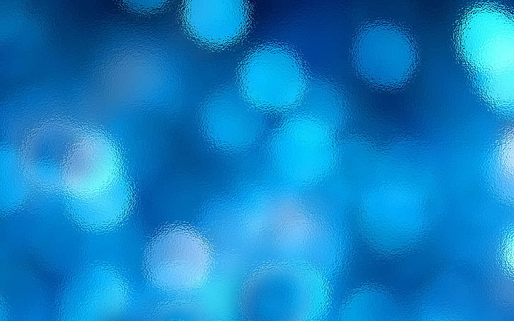 biru, bokeh, kaca, titik, tekstur, Wallpaper HD