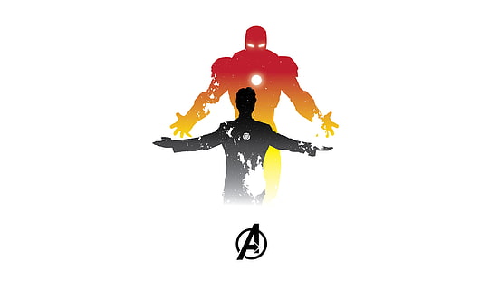5K, Iron Man, Tony Stark, Minimal, HD wallpaper HD wallpaper
