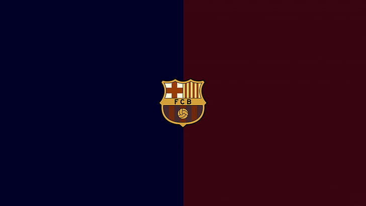 FC, logo di Barcellona, ​​FC, Barcellona, ​​calcio, club, Spagna, emblema, logo, Sfondo HD