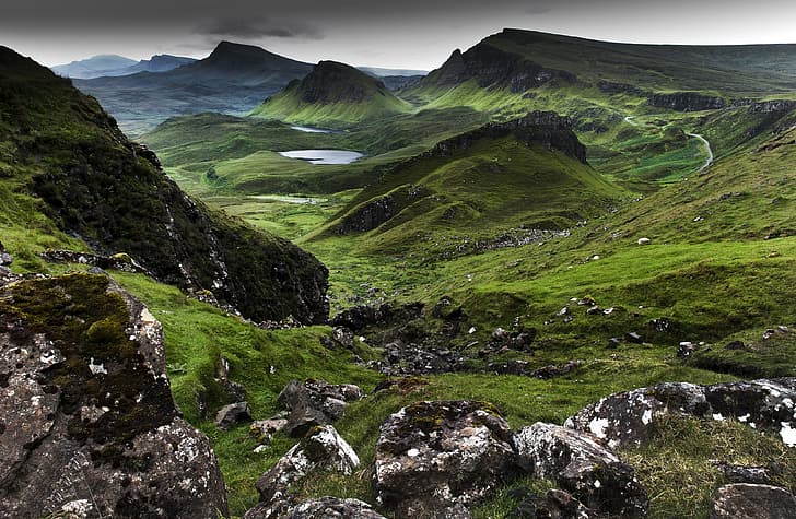 اسكتلندا ، جزيرة سكاي، خلفية HD