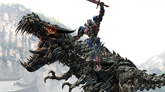 Transformers, Transformers: Age of Extinction, Dragon, Optimus Prime, Robot, วอลล์เปเปอร์ HD HD wallpaper