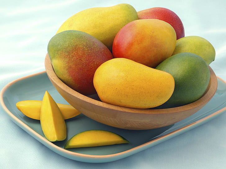 buah, mangga, alam, Wallpaper HD