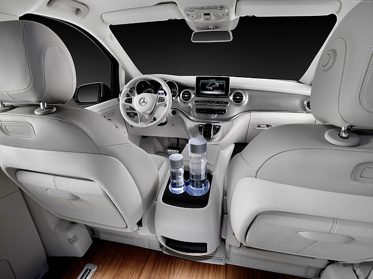 Mercedes-Benz V-ision E, interior, future cars, HD wallpaper