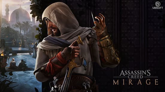 Assassin's Creed Mirage, Assassin's Creed, โปสเตอร์เกม, วอลล์เปเปอร์ HD HD wallpaper