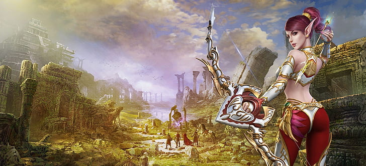 battle of the immortals, HD wallpaper
