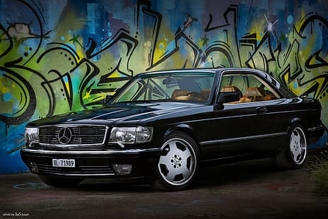  Mercedes - Benz, 560sec, c126, HD wallpaper HD wallpaper