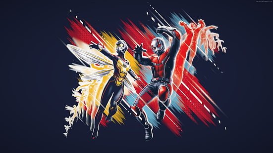 plakat, Ant-Man and the Wasp, 4K, Tapety HD HD wallpaper