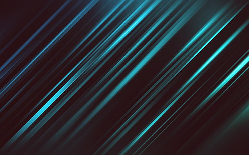 синя линия цифров тапет, лъч светлина илюстрация, абстрактно, тъмно, цифрово изкуство, линии, HD тапет HD wallpaper