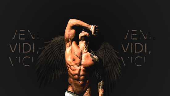 bodybuilding, Mirin, Zyzz, Zyzz Veni Vidi Vici, HD wallpaper HD wallpaper