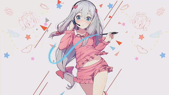Eromanga-sensei, gadis anime, Izumi Sagiri, Wallpaper HD HD wallpaper