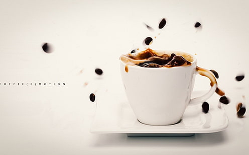Coffee Mood Cup, кофе, настроение, HD обои HD wallpaper