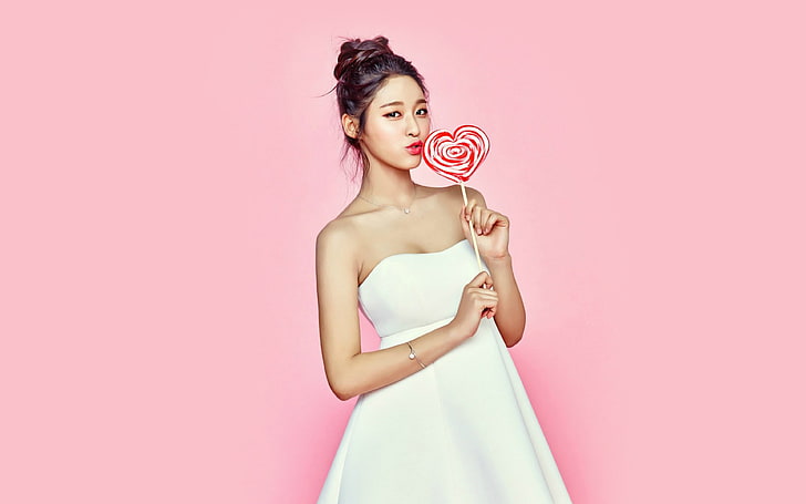 seolhyun, kpop, valentines, candy, cute, HD wallpaper