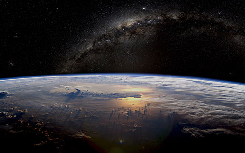 어두운 지구 지구 대 우주 공간 달 HD 아트, 공간, 지구, 달, 행성, 어두운, 갤럭시, HD 배경 화면 HD wallpaper