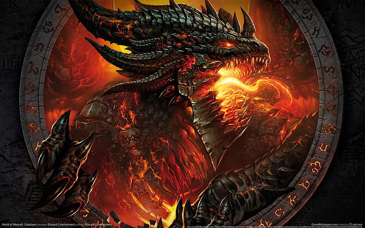 WoW World of Warcraft Warcraft Dragon HD, видео игри, свят, дракон, warcraft, уау, HD тапет