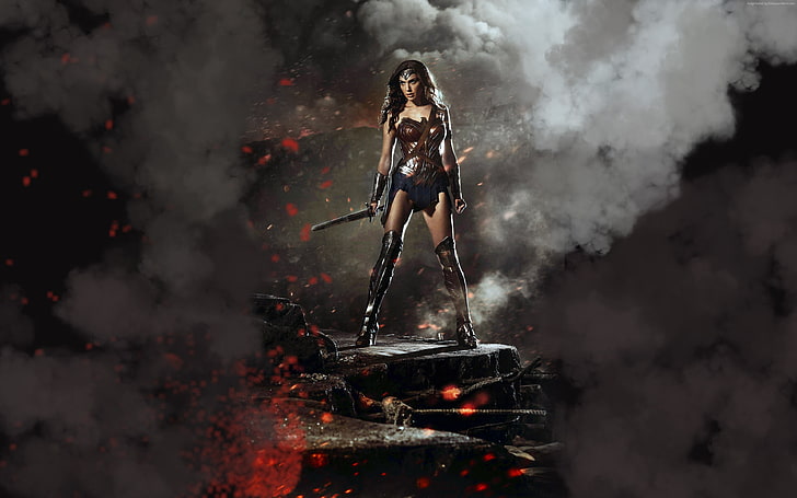 Wonder Woman, Gal Gadot, 4k, HD wallpaper