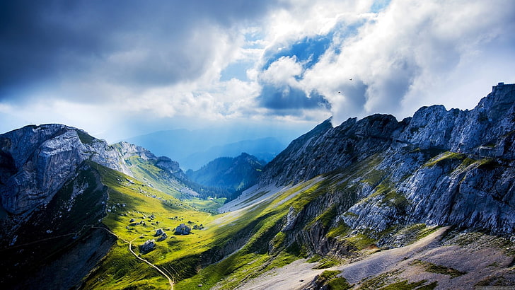 Sfondo di Mount Pilatus Svizzera-HD Photoshoot, Sfondo HD