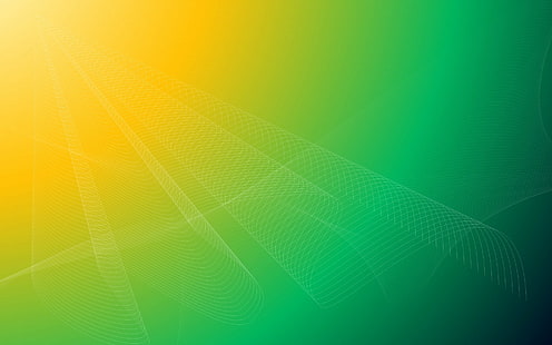 مجردة ، نمط ، فني ، أخضر ، أصفر، خلفية HD HD wallpaper