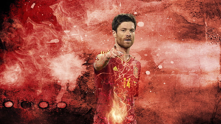 Soccer, Xabi Alonso, HD wallpaper