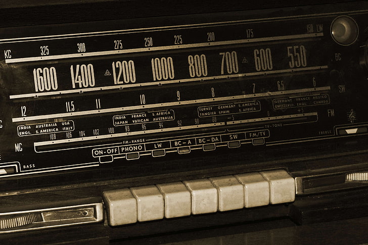 fermer, fréquence, musique, nostalgie, vieux, vieille radio, radio, appareil de radio, rétro, Fond d'écran HD