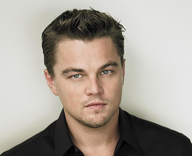 Leonardo DiCaprio, leonardo dicaprio, actor, cara, mirada, Fondo de pantalla HD HD wallpaper