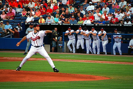 спортен бейзбол Атланта MLB бейзбол Атланта Braves 1600x1067 Спортен бейзбол HD Изкуство, спорт, бейзбол, HD тапет HD wallpaper