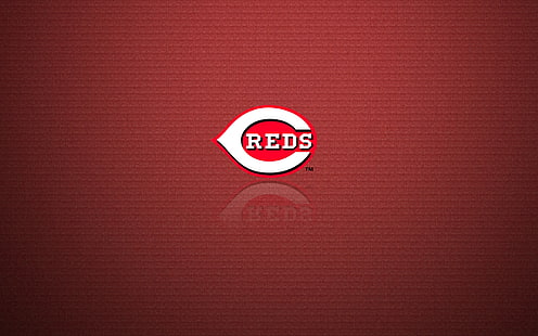 Baseball, Cincinnati-Rottöne, Logo, MLB, HD-Hintergrundbild HD wallpaper