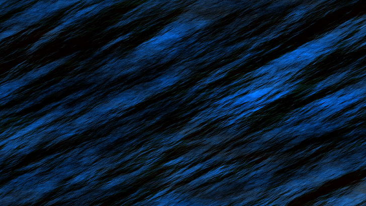 blue, black, wall, stone, darkness, rauh, HD wallpaper