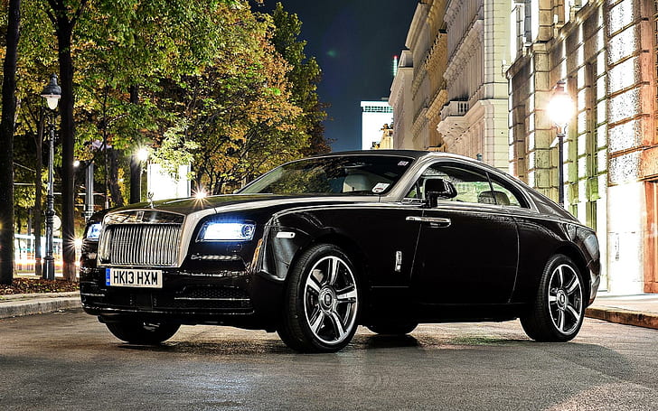 Black Rolls Royce Wraith HD wallpapers free download | Wallpaperbetter