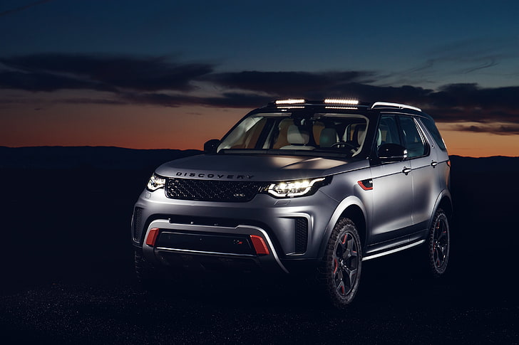 2018, 4K, Land Rover Discovery SVX, HD-Hintergrundbild