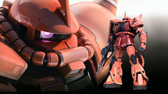 Mobiler Anzug, Mobiler Anzug Gundam, Zaku II, HD-Hintergrundbild HD wallpaper