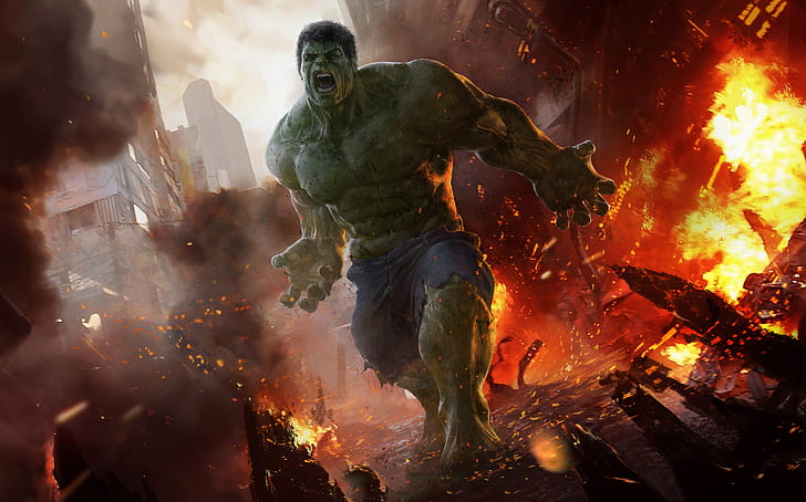 المنتقمون ، المنتقمون: Age of Ultron ، Hulk، خلفية HD