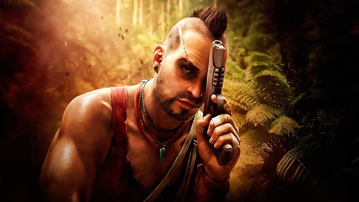 Far Cry 3, Vaas, Vaas Montenegro, videogames, HD papel de parede