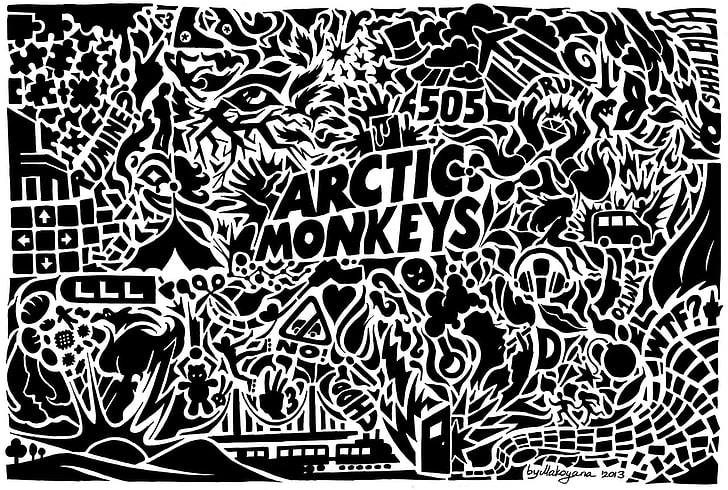 Fond d'écran numérique Arctic Monkeys, Arctic Monkeys, Fond d'écran HD