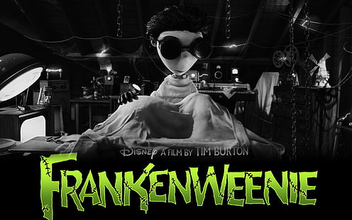 فيلم Frankenweenie ، ديزني فيلم تيم بيرتون فرانكويني ، فيلم ، frankenweenie ، أفلام، خلفية HD HD wallpaper