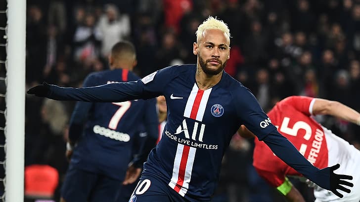 Neymar JR., Paris Saint-Germain, Paris, HD tapet