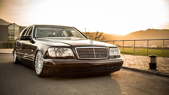 Mercedes - Benz, VIP, W140, S500, HD тапет HD wallpaper