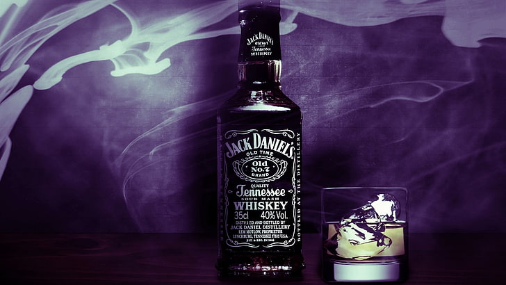Jack Daniel's, алкохол, HD тапет