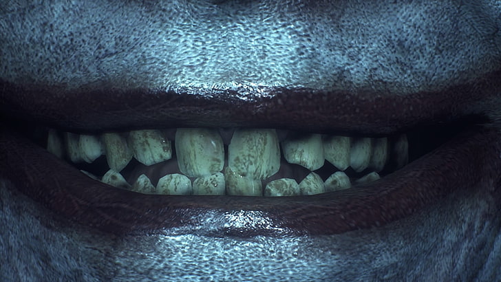 människans tänder, Batman, Joker, HD tapet