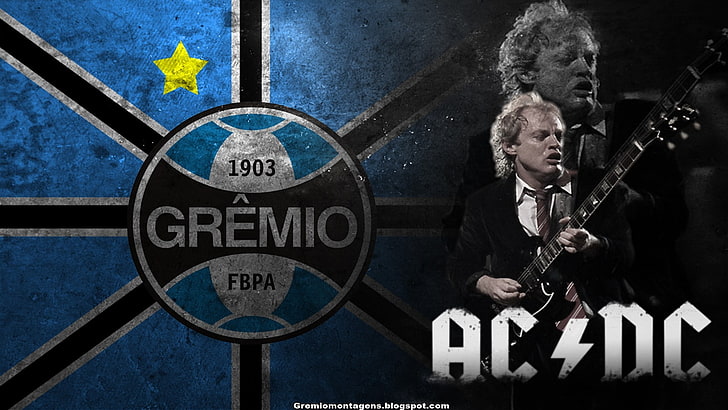 AC/DC, Gremio Porto Alegre, HD wallpaper