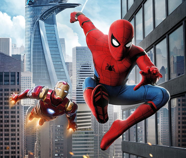 spiderman homecoming download tła na PC, Tapety HD