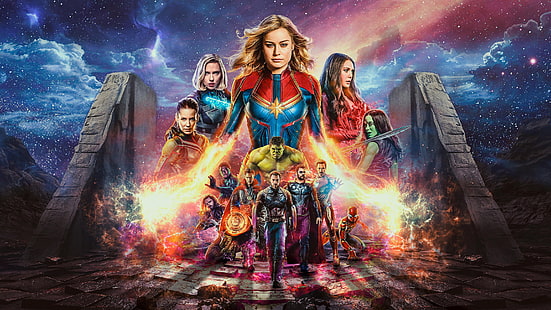 Avengers 4 Endgame Fan Poster, Poster, Avengers, Fan, Endgame, HD-Hintergrundbild HD wallpaper