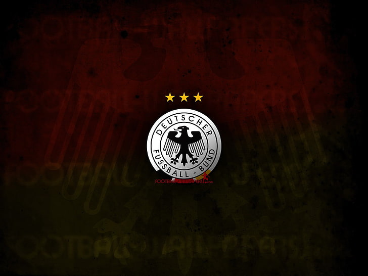 Deutscher fussball bund logo, Germany, soccer, HD wallpaper