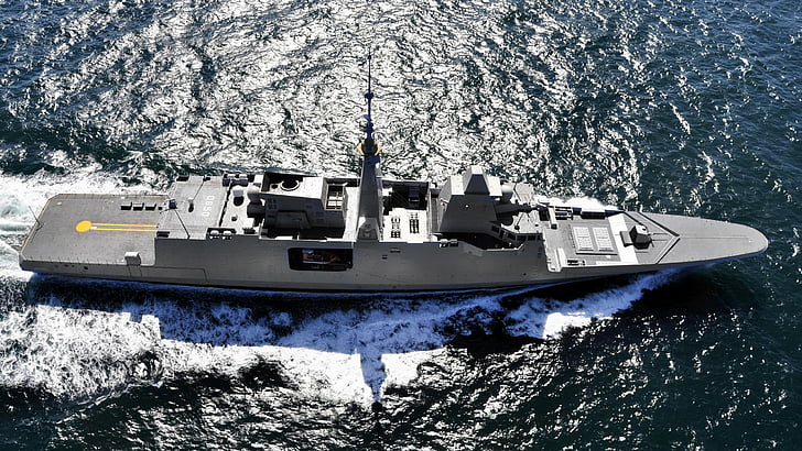 FREMM multipurpose frigate, French Navy, French Army, HD wallpaper