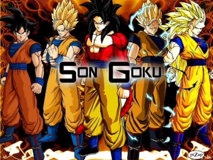 1 2 Son Goku Anime Dragonball HD Art , super, 2, 3, saiyan, 1, 4, HD wallpaper