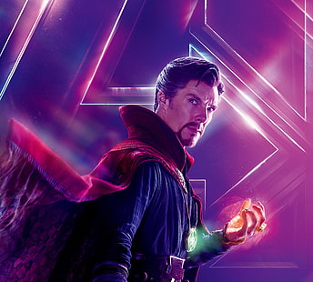 Benedict Cumberbatch, Dr. Stephen Strange, Avengers: Infinity War, 5K, Doctor Strange, 4K, HD wallpaper HD wallpaper